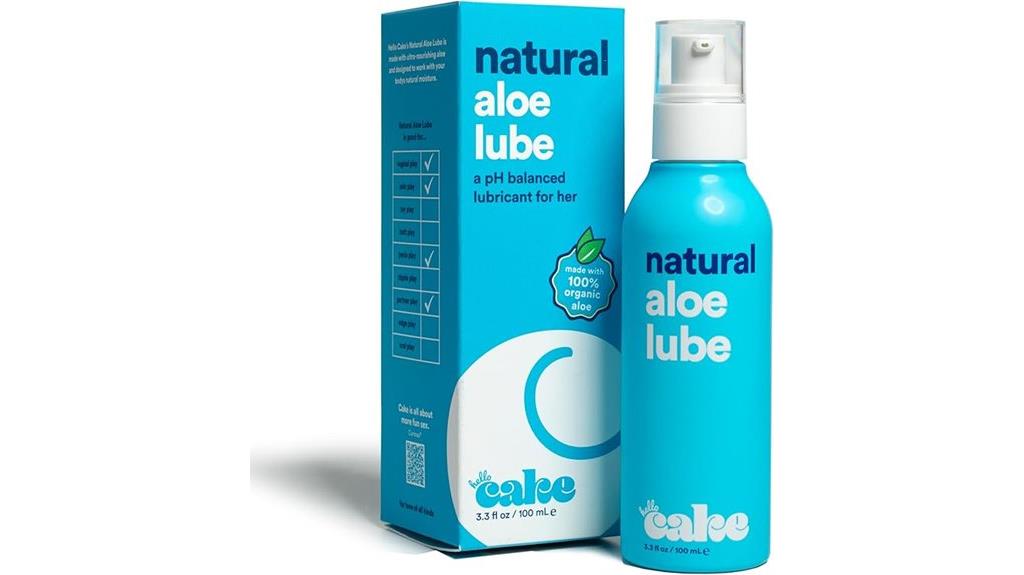 aloe based personal lubricant