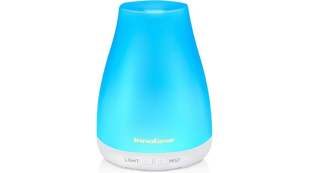 aromatherapy diffuser with versatility