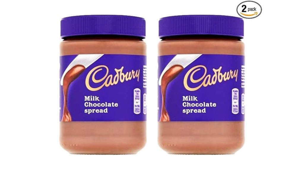 cadbury chocolate spread pack