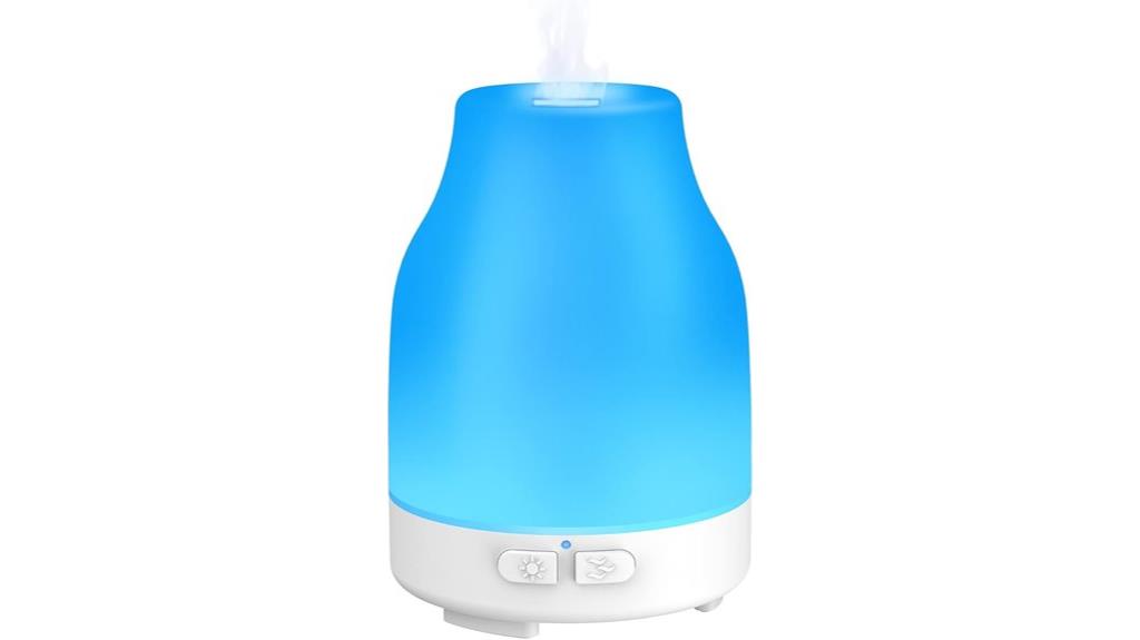 colorful adjustable mist diffuser