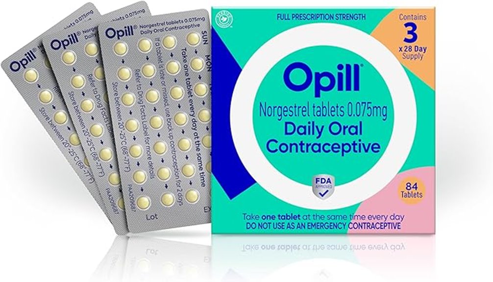 daily oral contraceptive pills