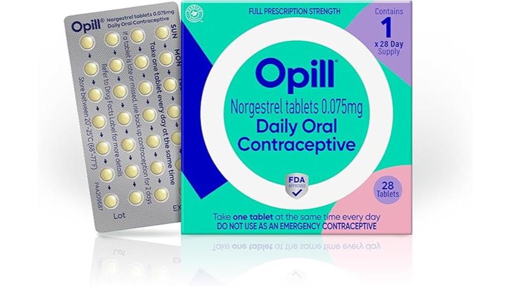 daily oral contraceptive pills