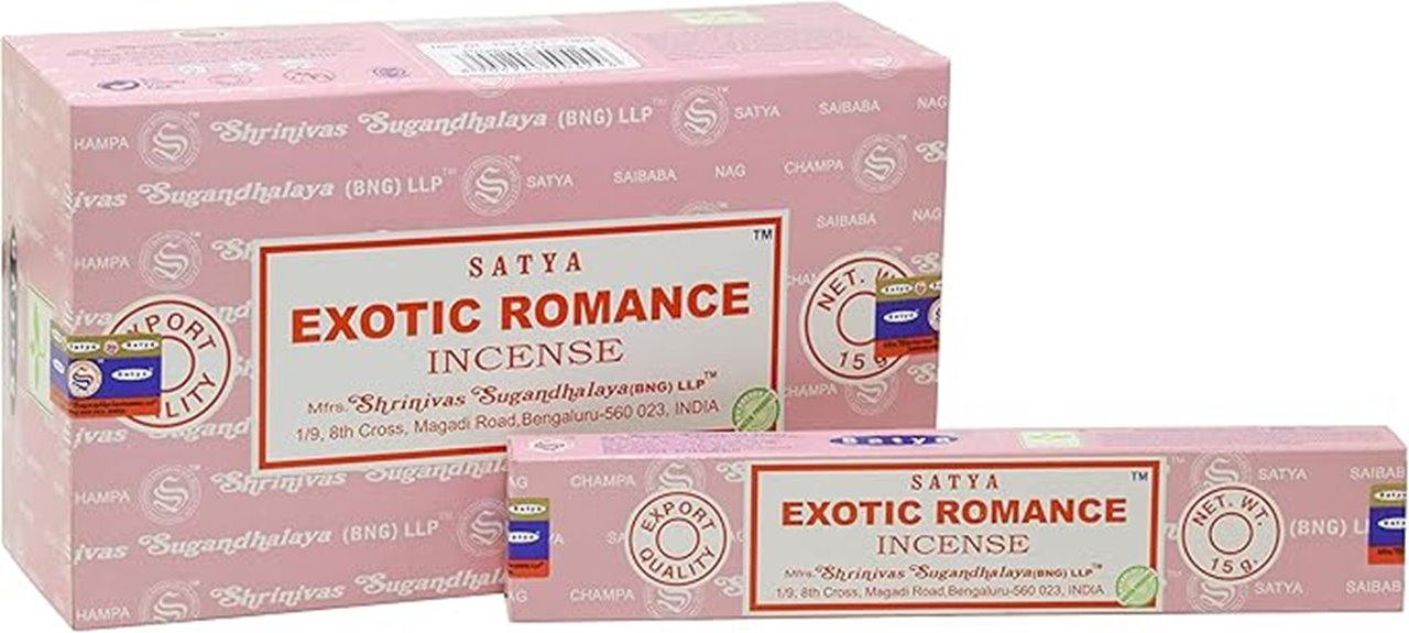 exotic romance incense sticks