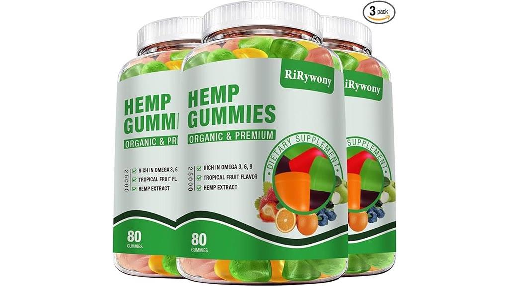 extra strength hemp gummies