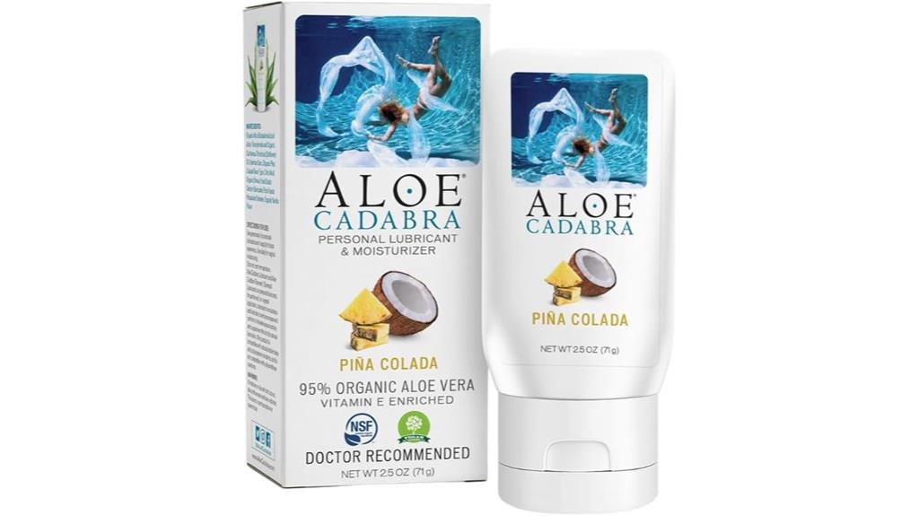 flavored personal lubricant pina colada