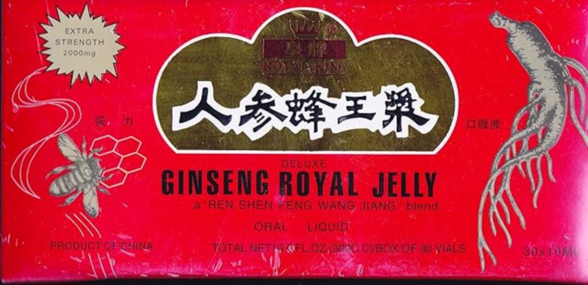 ginseng and royal jelly