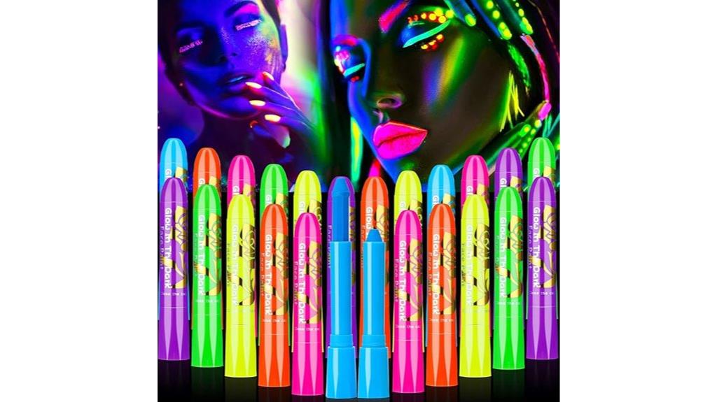 glow in the dark crayons