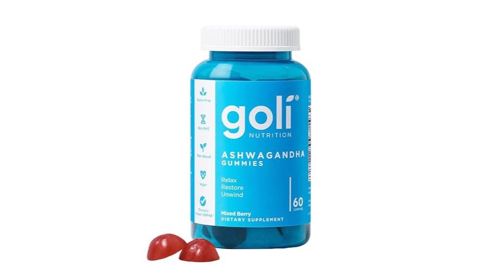 goli ashwagandha vitamin d gummies