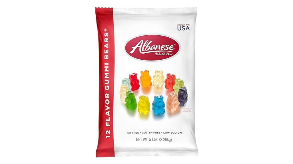 gummy bears 12 flavors