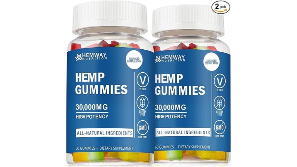 high potency hemp gummies