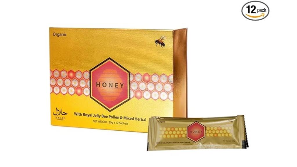 honey and bee pollen