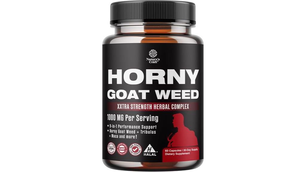 horny goat weed supplement