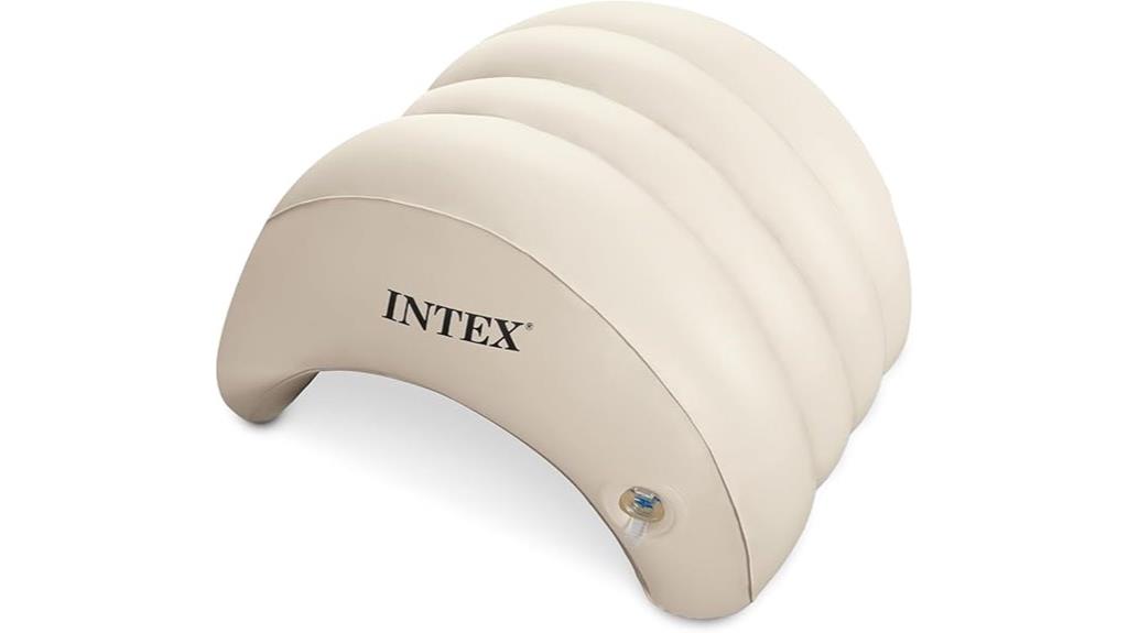 intex inflatable hot tub pillow