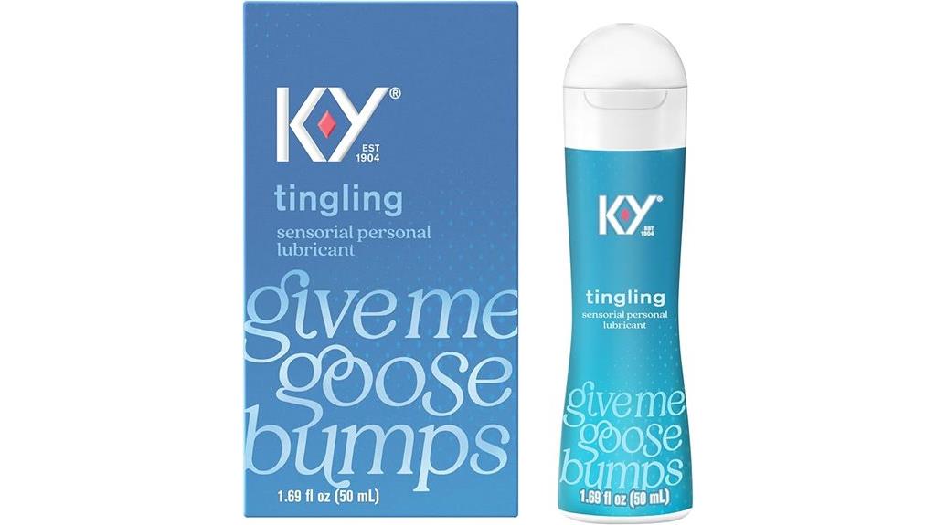 k y tingling water based lubricant