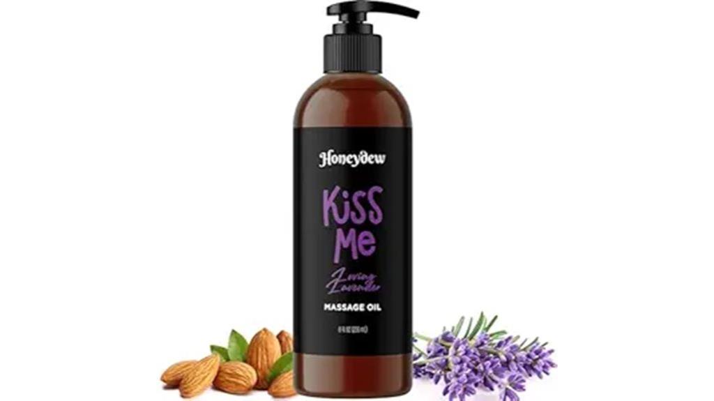 lavender couples massage oil