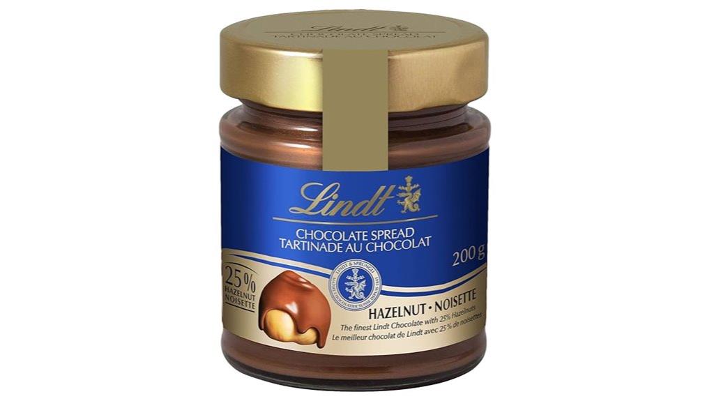 lindt hazelnut chocolate spread