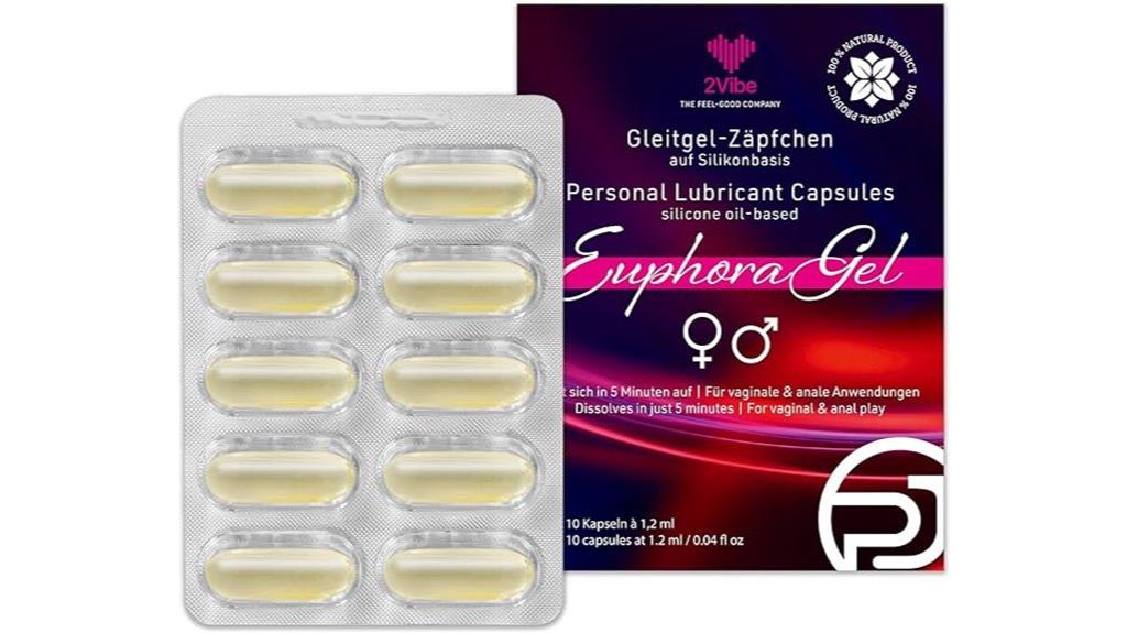 lubricant suppositories for intimacy