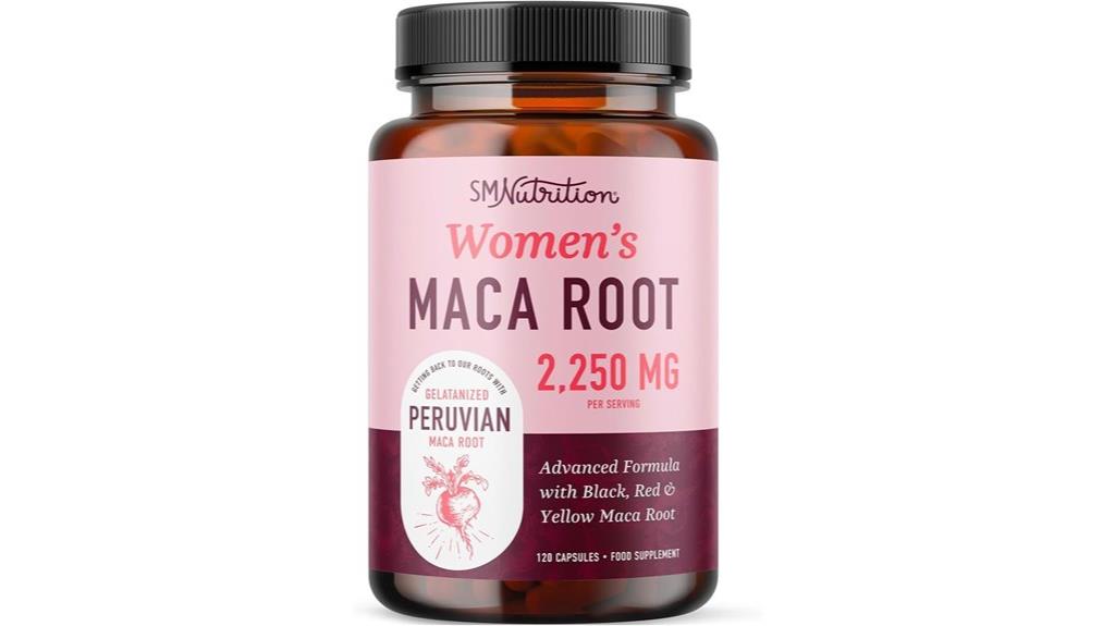 maca root capsules women