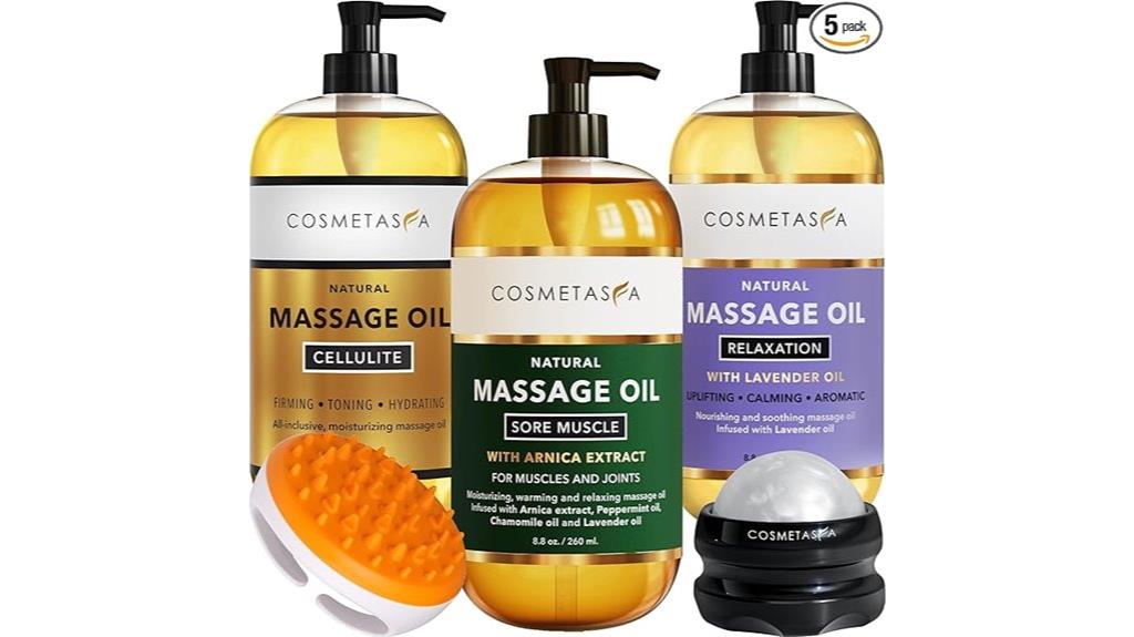 massage therapy oil kit