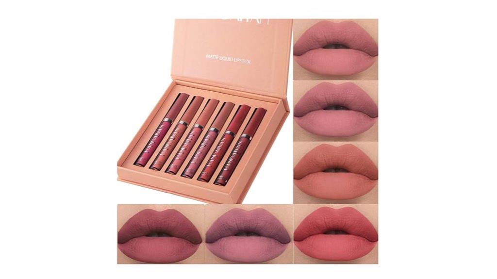 matte liquid lipstick set