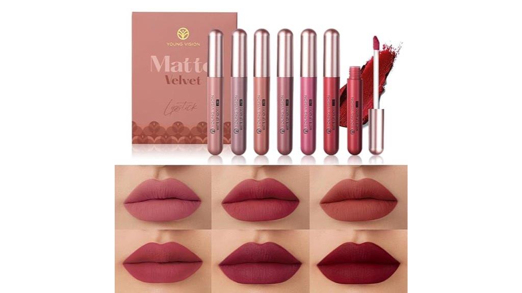 matte nude liquid lipsticks