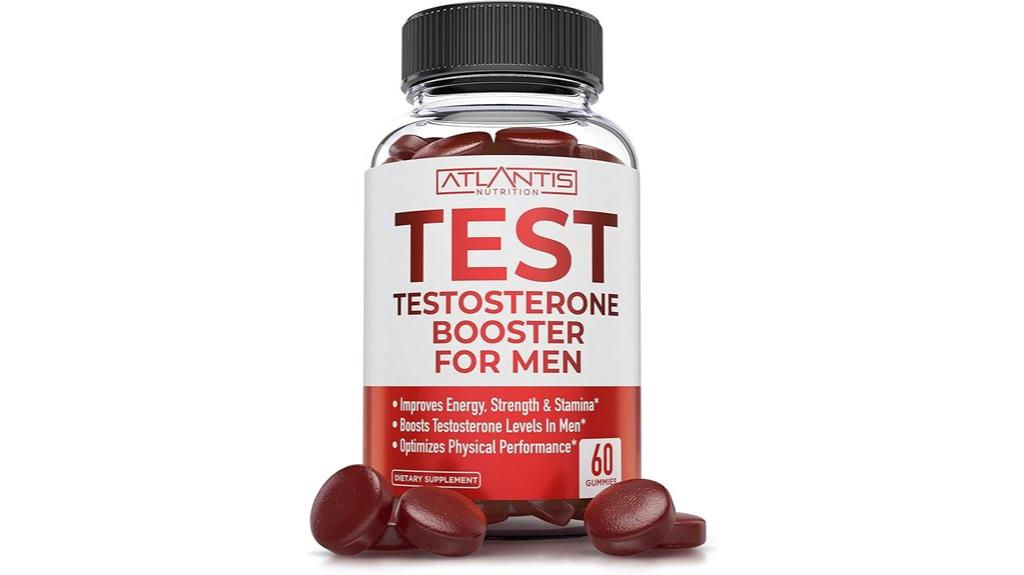 men s testosterone booster gummies