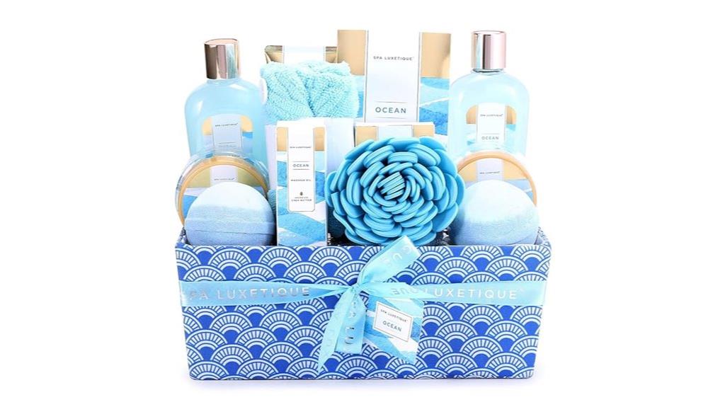 ocean scented spa gift