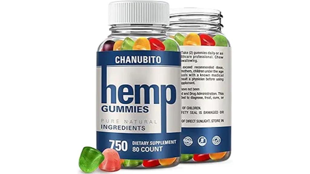 organic hemp gummies supplement