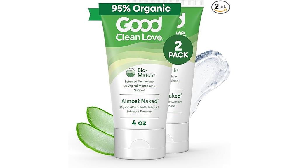 organic water based lubricant pack