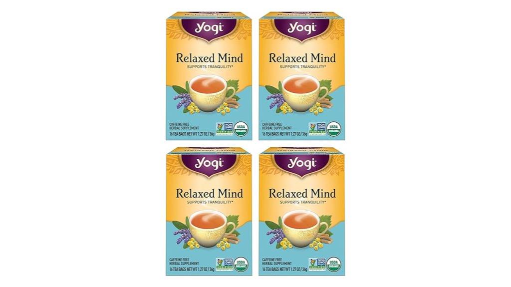 relaxed mind tea packs