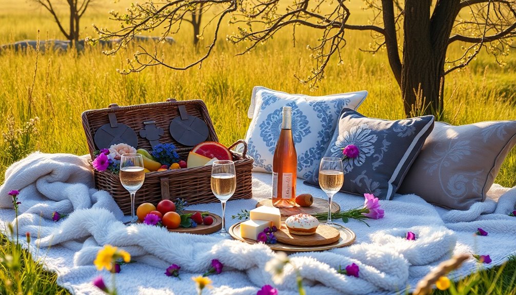 romantic outdoor picnic essentials