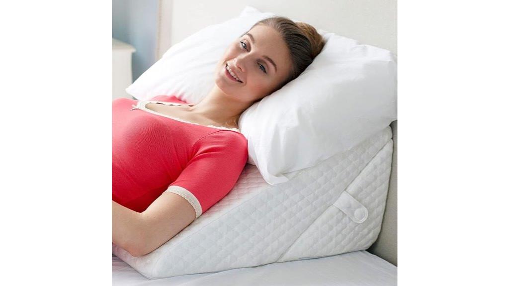 sleep support wedge pillow