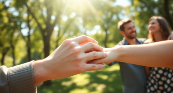 strengthening relationships through touch