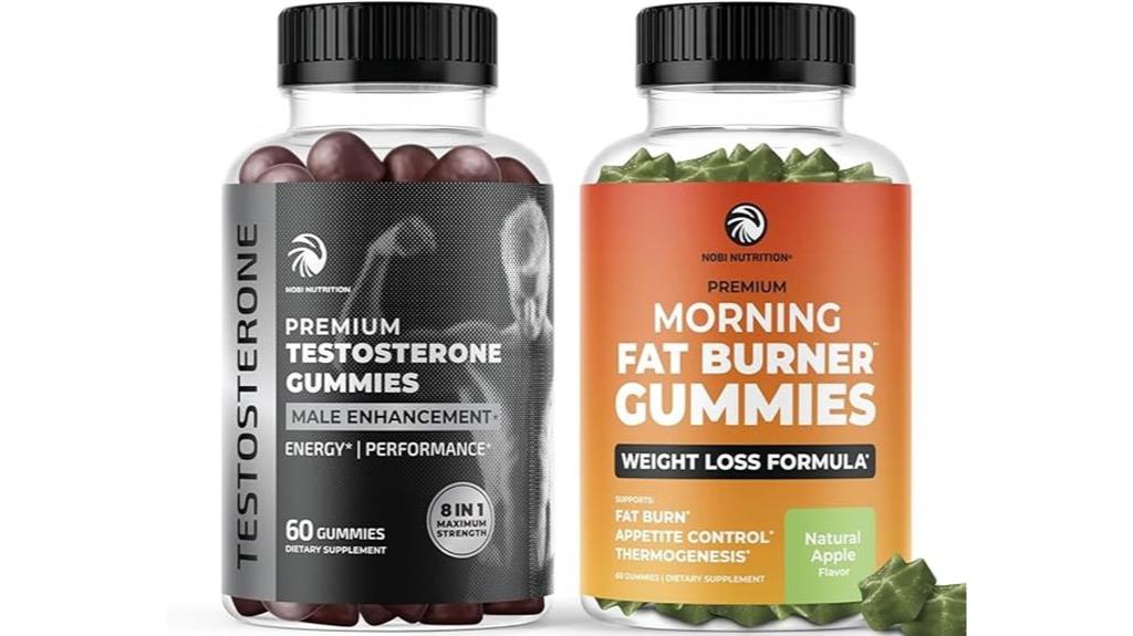 testosterone enhancing fat burn gummies