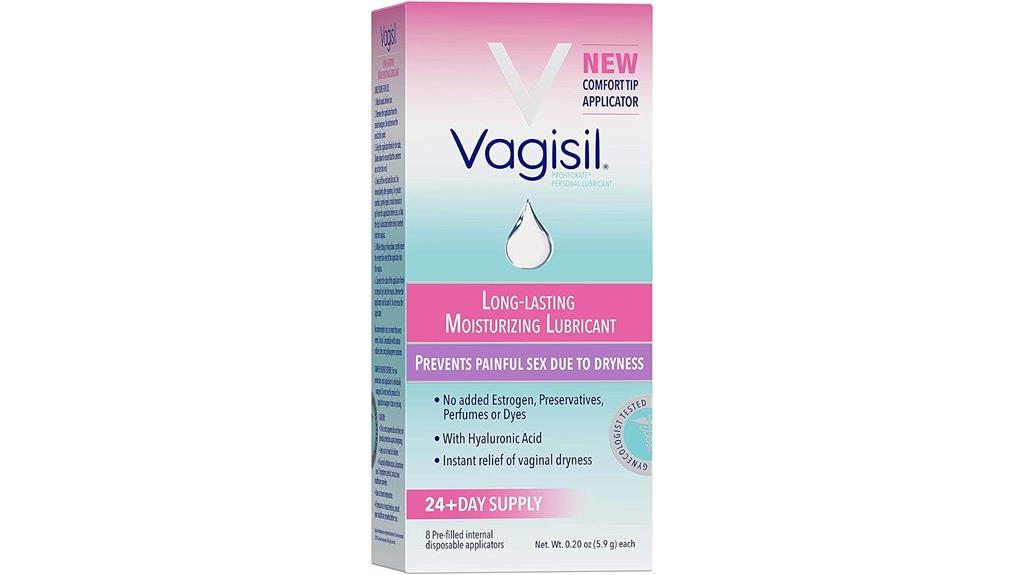 vaginal moisturizer and lubricant