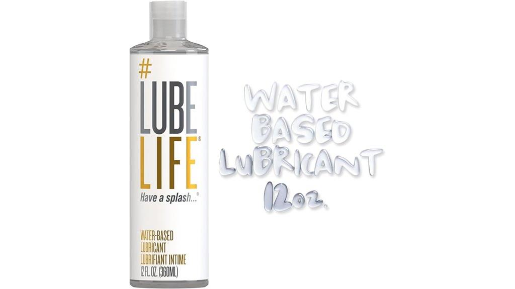 water based lubricant 12 oz