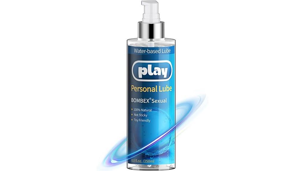 water based personal lubricant