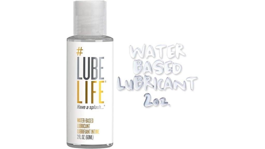 water based personal lubricant