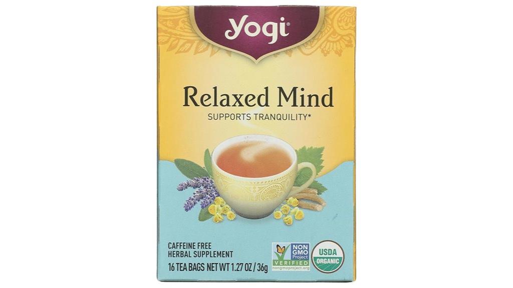 yogi tea relaxed mind