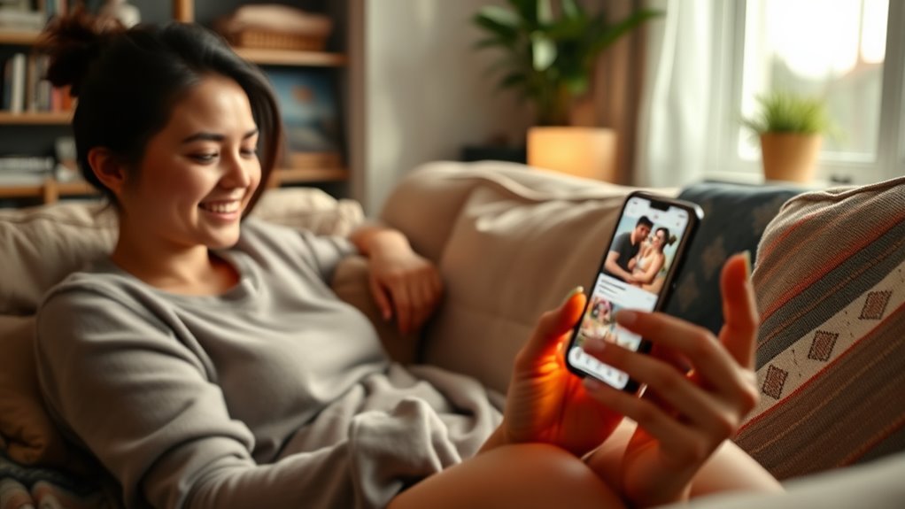 authentic love over curated images