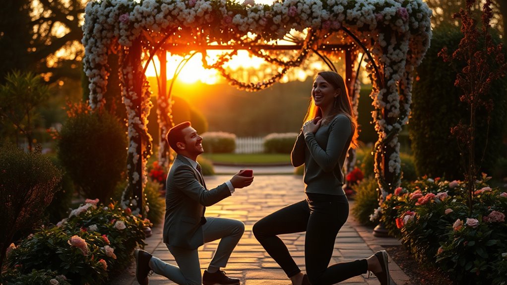 create heartfelt proposal moments