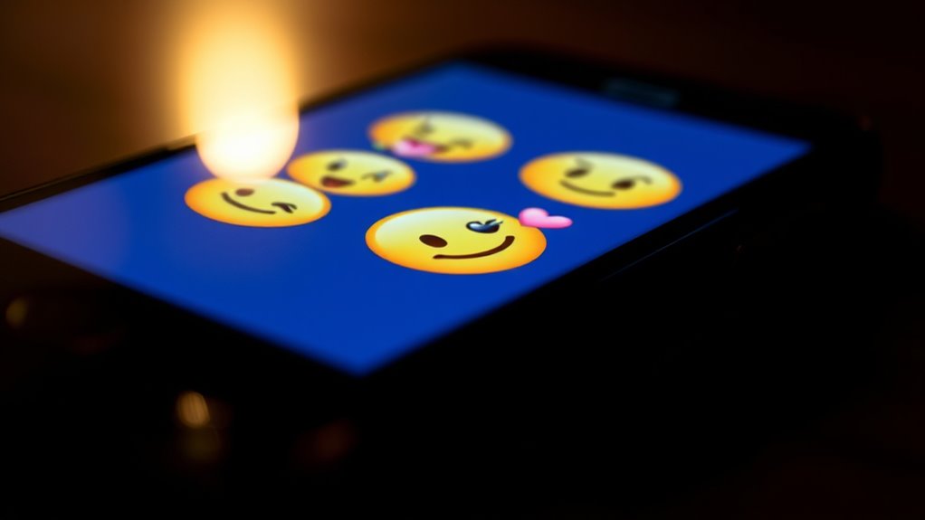 decoding flirty emoji signals