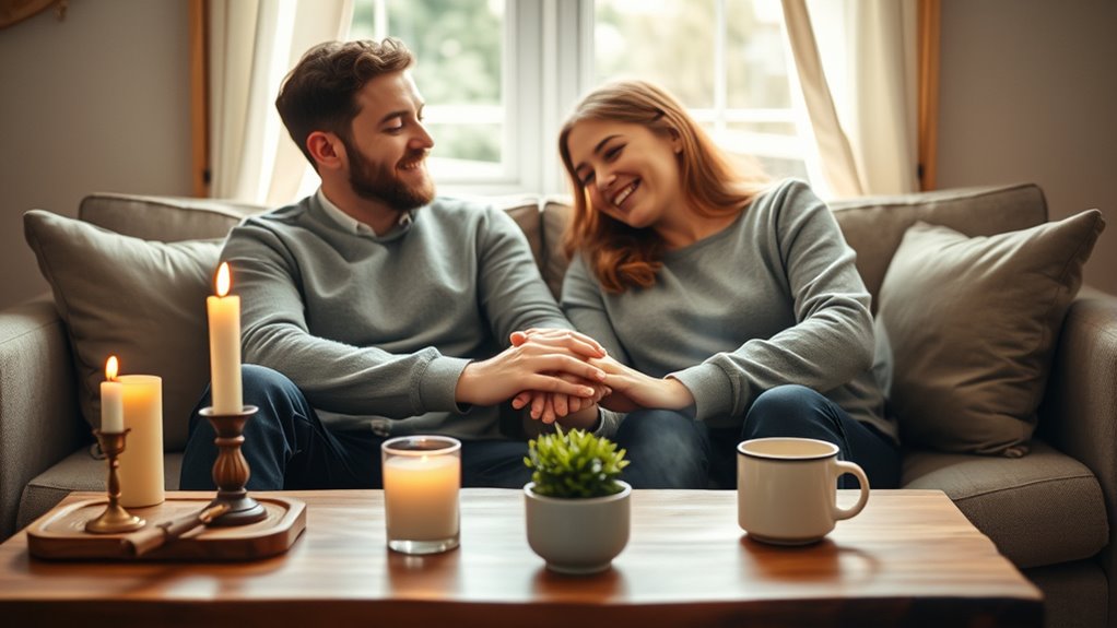 discussing financial and family plans