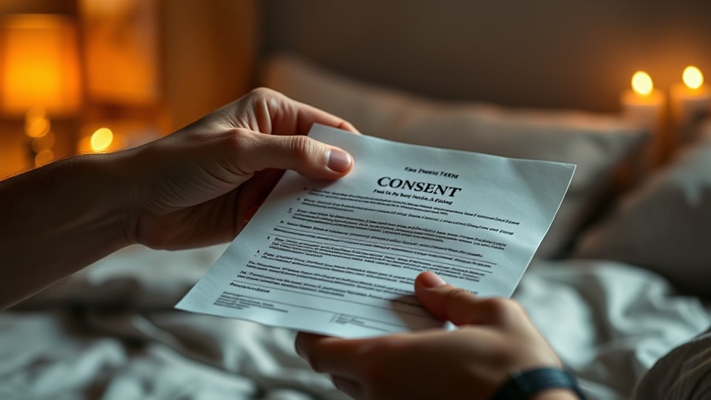 ensuring comfort in consent