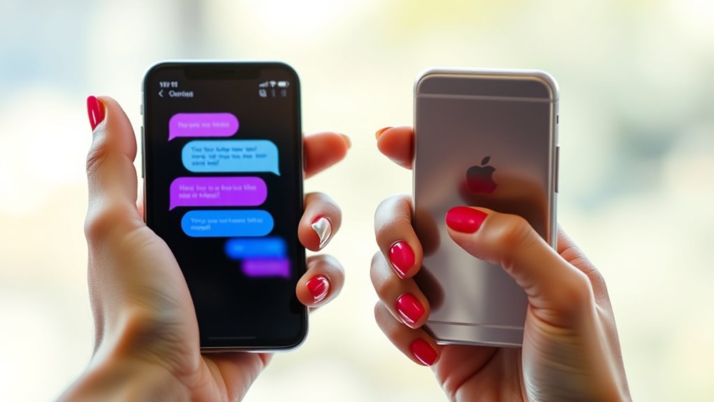 from texting to calling