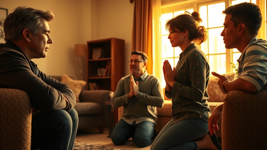 pause pray calm conflict