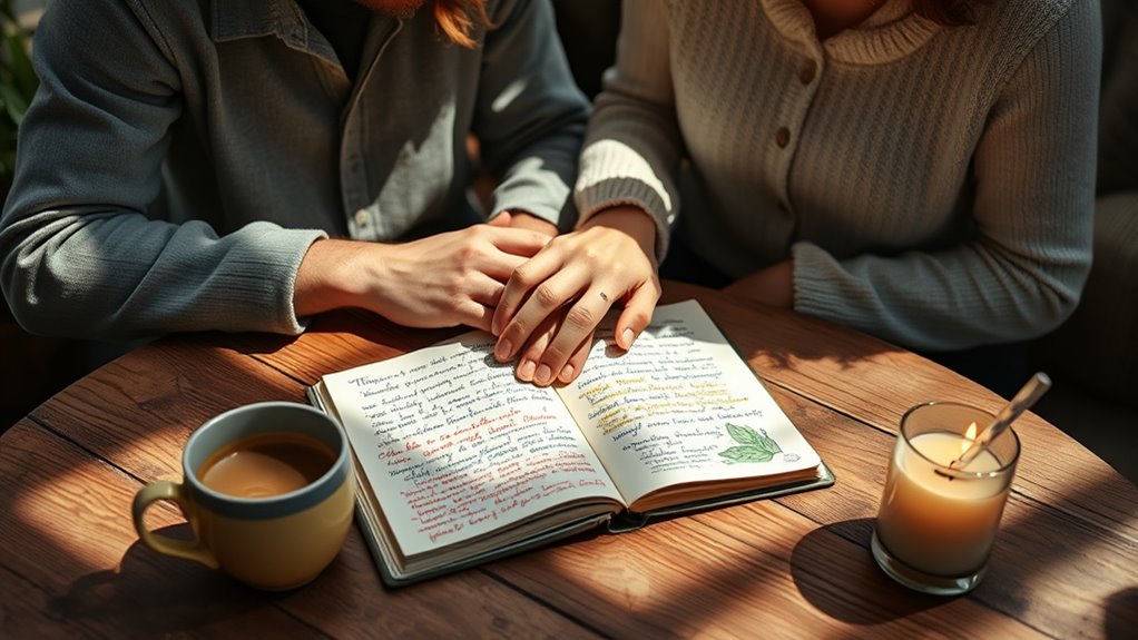 shared journal fosters understanding
