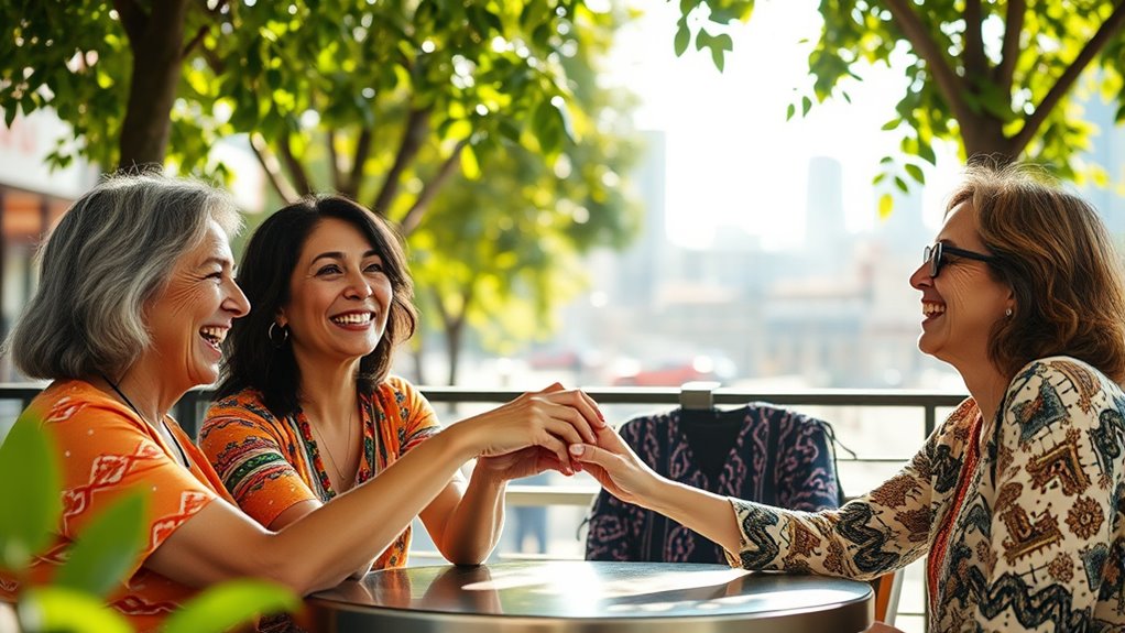 supportive female friendship bonds