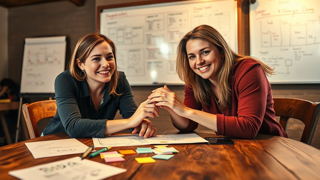 building trust through teamwork