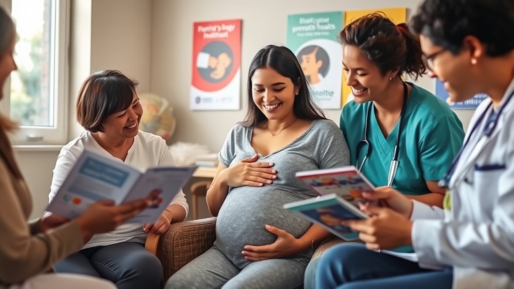 community support enhances pregnancy
